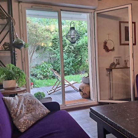 Appartement Cosy Avec Jardin Et Parking Gennevilliers Exterior foto